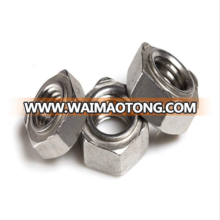 Factory Direct Sale High Quality Stainless Steel 304 DIN 929 M6 Weld Hex Nut